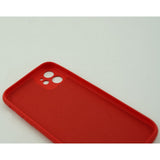 Husa protectie Flippy compatibila cu Samsung A32 Liquid Silicone Case Rosu - vivimall.ro