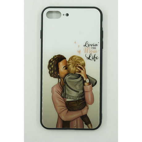 Husa protectie, Flippy, compatibila cu Samsung A52 Glass print Lovin the Mom Multicolor - vivimall.ro