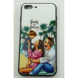 Husa protectie,Flippy, compatibila cu Samsung A72 Glass print Family is Forever Multicolor - vivimall.ro