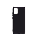 Husa protectie Flippy compatibila cu Samsung Galaxy A51 4G Liquid Silicone Case Negru - vivimall.ro