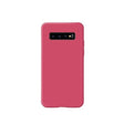 Husă silicon lichid fucsia pentru Samsung Galaxy S10, vedere frontală, model Liquid Silicone Case