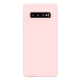 Husa protectie Flippy compatibila cu Samsung Galaxy S10E Matte Tpu Roz - vivimall.ro