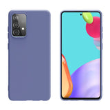 Husa protectie Flippy compatibila cu Samsung Galaxy S21 Ultra Liquid Silicone Case Mov - vivimall.ro