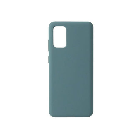 Husa protectie Flippy compatibila cu Samsung Galaxy S21 Ultra Liquid Silicone Case Verde - vivimall.ro