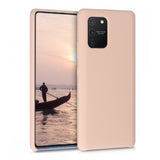 Husa protectie Flippy compatibila cu Samsung S10 Lite Matte Tpu Roz - vivimall.ro