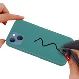 Husa protectie Flippy compatibila cu Samsung S10 Plus Liquid Silicone Case Verde - vivimall.ro