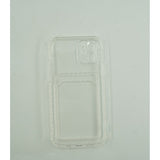Husa protectie Flippy cu suport card compatibila cu Samsung Galaxy S21 5G Transparent - vivimall.ro