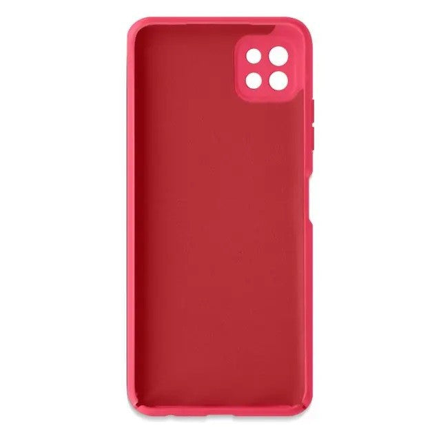 Husa protectie Flippy pentru Samsung A22 5G Liquid Silicone Roz Fuchsia/Roz - vivimall.ro
