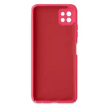 Husa protectie Flippy pentru Samsung A22 5G Liquid Silicone Roz Fuchsia/Roz - vivimall.ro
