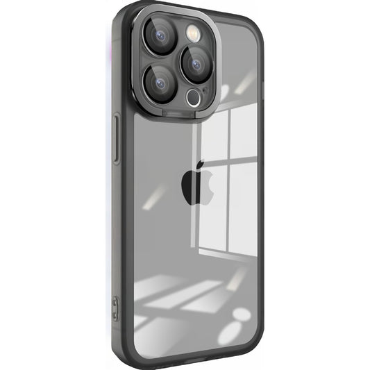 Husa protectie Vivimall pentru Samsung A53 5G Electroplated cu  suport pentru camera, 1.5 mm grosime, protectie camera, Negru - vivimall.ro