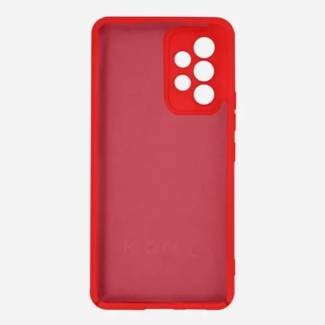 Husa protectie Flippy pentru Samsung A53 5G Liquid Silicone Rosu - vivimall.ro