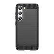 Husa Protectie, Vivimall, Husa de Protectie pentru Samsung Galaxy A15/A15 5G, din TPU cu element de Carbon, Negru - vivimall.ro
