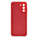 Husa protectie Flippy pentru Samsung S21 FE Liquid Silicone Rosu - vivimall.ro