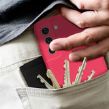 Husa protectie Flippy pentru Samsung S21 FE Liquid Silicone Fuchsia/Roz - vivimall.ro