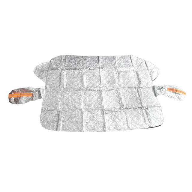Husa de Protectie pentru Parbriz, Flippy, Protectie pentru Zapada Gridnina Soare, Scut Auto anti Zapada, 150 x 110 cm Argintiu - vivimall.ro