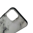 Husă iPhone 11 Pro Soft Acryl TPU Marble Model 2, vedere frontală, silicon premium 3mm
