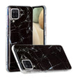 Husă iPhone 11 Pro TPU Marble IMD neagră cu suport inclus, vedere frontală