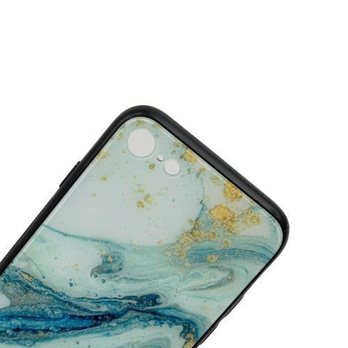 Husa protectie pentru Apple iPhone 7/8G/SE 2020 Soft Acryl TPU Marble Model 1 - vivimall.ro