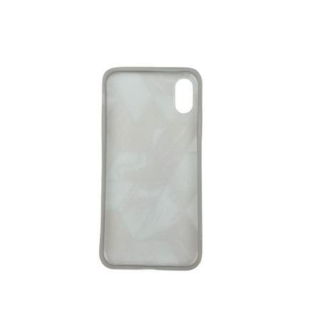 Husa protectie pentru Apple iPhone X/XS Soft IMD TPU Marble Geometric Albastru - vivimall.ro