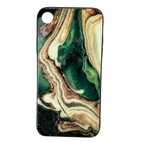 Husa protectie pentru Apple iPhone XR Soft Acryl TPU Marble Model 3 - vivimall.ro