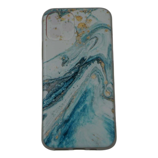 Husa protectie pentru Huawei P Smart Z Soft Acryl TPU Marble Model 1 - vivimall.ro