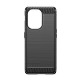 Detaliu textură periată husă OnePlus Nord 3, material silicon TPU moale, culoare negru