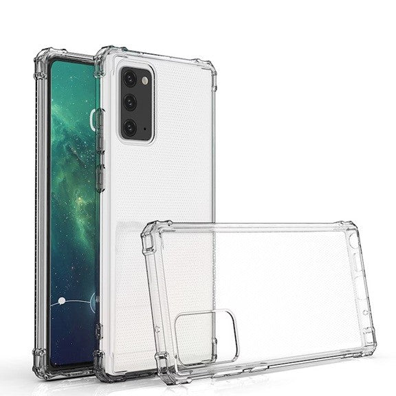 Husa Protectie,, Vivimall, compatibila cu Samsung S20, TPU Antisoc, Protectie Colturi, Rezistenta la Impact, 1.5 mm, Transparenta - vivimall.ro