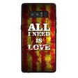 Husa Samsung A7 2017 Multicolor Mesaj Love - vivimall.ro