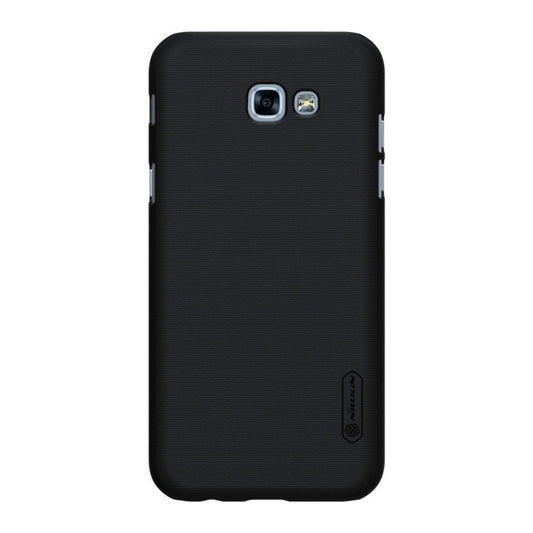 Husa Samsung Galaxy A3 2017 Nillkin Frosted Shield Negru + Folie de protectie - vivimall.ro