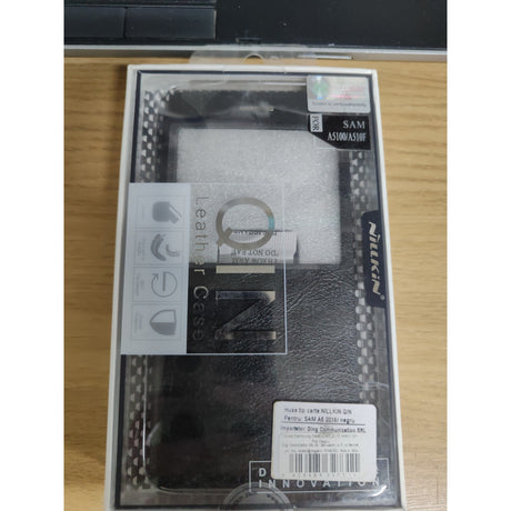 Husa Samsung Galaxy A5 2016 Nillkin Qin Flip Negru - vivimall.ro