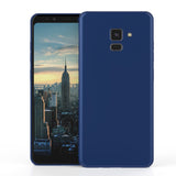 Husa Samsung Galaxy A8 2018 Luxury Case Albastru - vivimall.ro