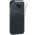 Husă Samsung Galaxy J3 2017 TPU transparent cu sistem anti-condens, vedere frontală