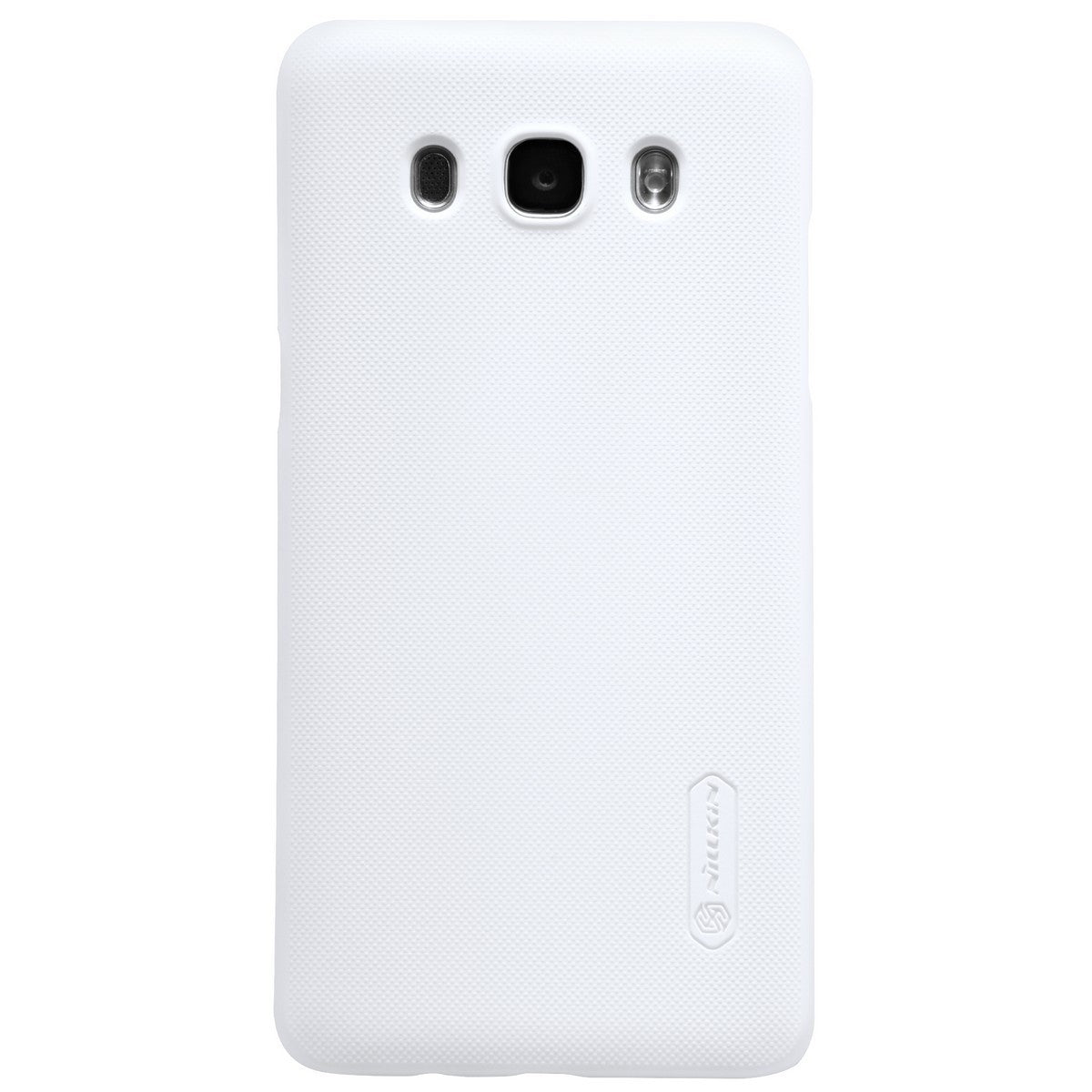 Husa Samsung Galaxy J5 2015 Nillkin Frosted Shield Alb + Folie de protectie - vivimall.ro