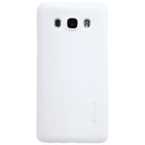 Husa Samsung Galaxy J5 2015 Nillkin Frosted Shield Alb + Folie de protectie - vivimall.ro