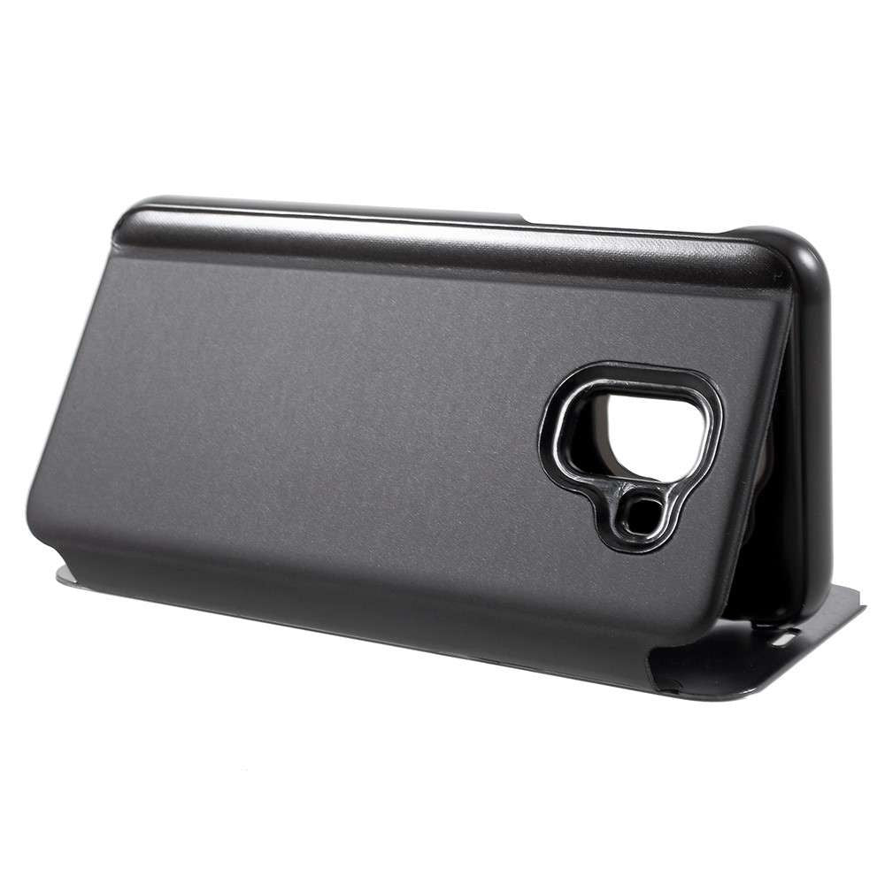 Husa Samsung Galaxy J6 Plus 2018 Flippy® Flip Cover Oglinda Negru - vivimall.ro