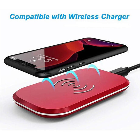 Husa de Protectie, Flippy, pentru Samsung Galaxy M20, cu Acoperire Completa 360, cu Folie de Protectie, Plastic, Negru - vivimall.ro