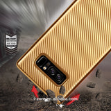 Husa Samsung Galaxy Note 8 i-Zore Carbon Fiber Auriu - vivimall.ro