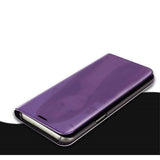 Husa Samsung Galaxy Note 9 Flip Cover Oglinda Violet - vivimall.ro