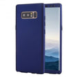 Husă Samsung Galaxy Note 9 Full Cover 360 albastru din plastic, vedere frontală și spate, cu folie protecție inclusă