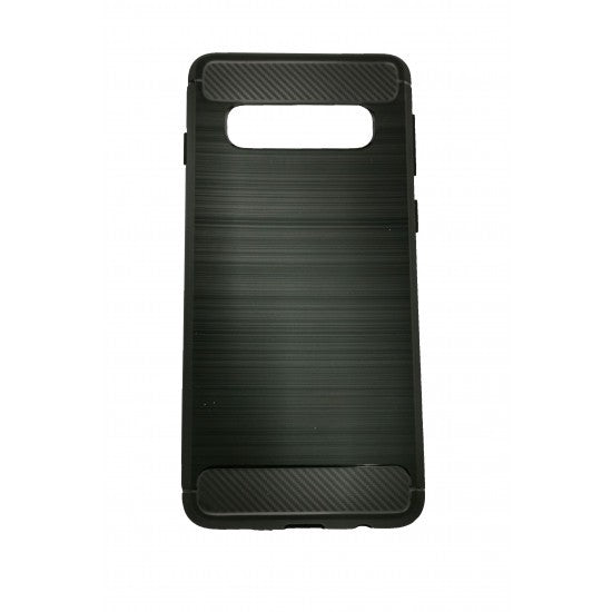 Husa Samsung Galaxy S10 Tpu, carbon, Negru - vivimall.ro