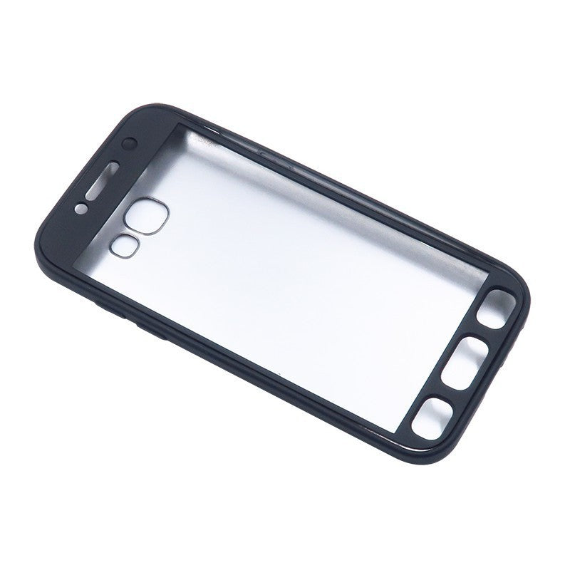 Husa Samsung Galaxy S7 Edge Full Silicone 360 Negru - vivimall.ro