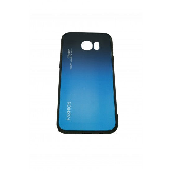 Husa Samsung Galaxy S7 Edge Hybrid Back Degrade, Albastru - vivimall.ro