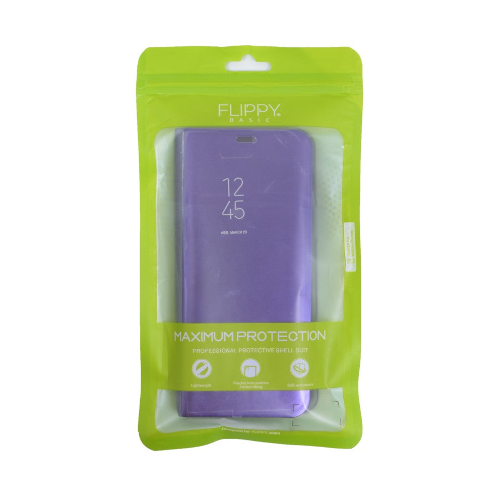 Husa Samsung Galaxy S7 Flip Cover Oglinda Negru - vivimall.ro