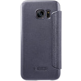 Husa Samsung Galaxy S7 Nillkin Sparkle Flip Negru - vivimall.ro
