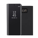 Husa Samsung Galaxy S8 Flip Cover Oglinda Negru - vivimall.ro