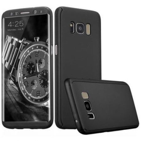 Husa Samsung Galaxy S9 Plus Full Cover 360 Negru - vivimall.ro