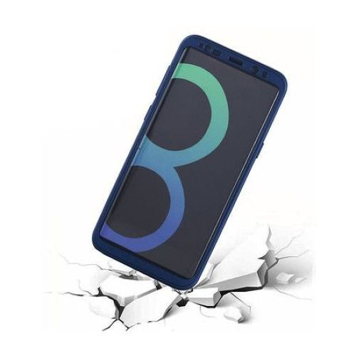 Husa Samsung Galaxy S9 Plus Full Silicone Albastru - vivimall.ro