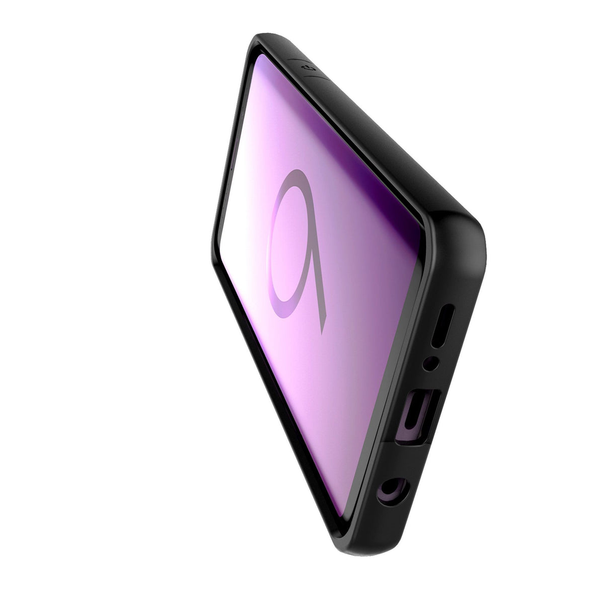 Husa Samsung Galaxy S9 Plus shockproof acrylic Negru - vivimall.ro