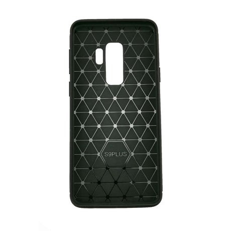 Husa Samsung Galaxy S9 Plus Tpu, carbon, Negru - vivimall.ro