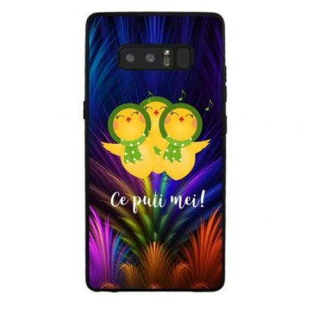 Husa Samsung J7 2017 Multicolor Mesaj Pui - vivimall.ro